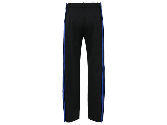 Day Pantaloni in twill a righe Balenciaga in cotone nero - vista 3