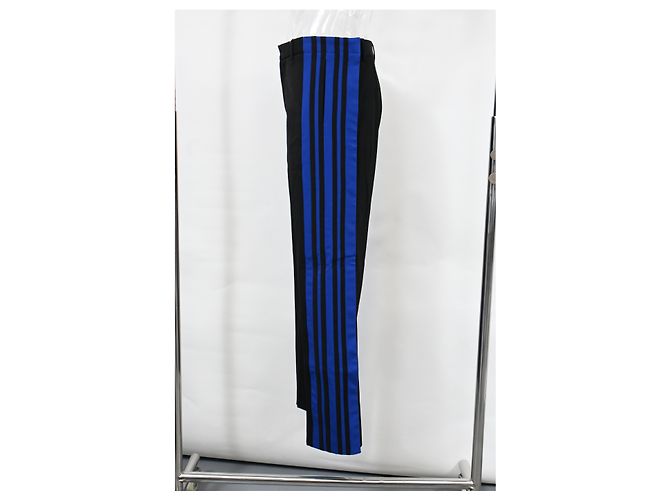 Day Pantaloni in twill a righe Balenciaga in cotone nero - vista 6