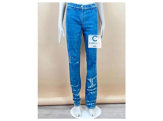 Chanel Blaue Jeans Paris / London - Ansicht 3