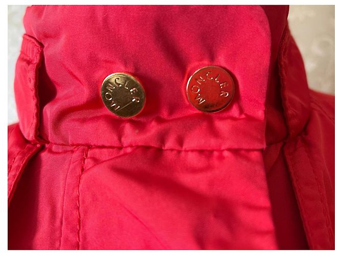 Jaqueta Moncler Vermelha de Poliéster Vermelho - vista 15