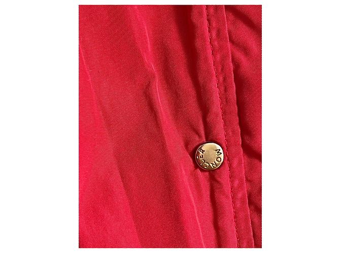 Jaqueta Moncler Vermelha de Poliéster Vermelho - vista 16