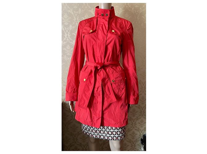 Jaqueta Moncler Vermelha de Poliéster Vermelho - vista 2