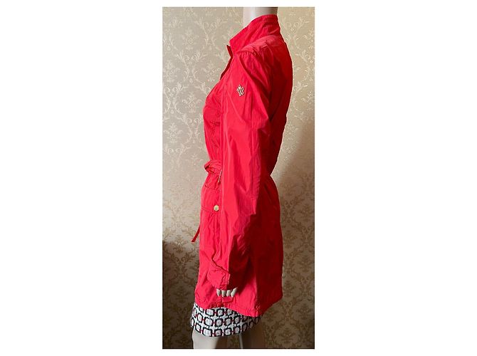 Jaqueta Moncler Vermelha de Poliéster Vermelho - vista 7