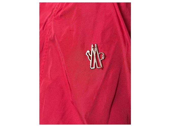 Jaqueta Moncler Vermelha de Poliéster Vermelho - vista 8