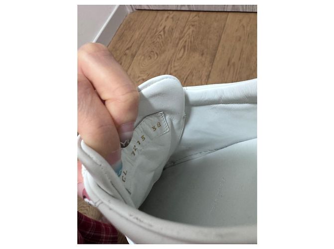 Sneakers Time Out Louis Vuitton Bianco - vista 7