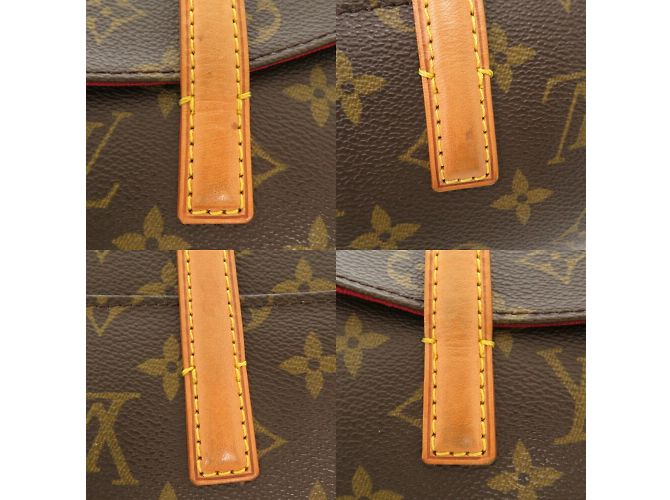 Borsa a mano Monogram Sonatine di Louis Vuitton Marrone Monogramma - vista 10
