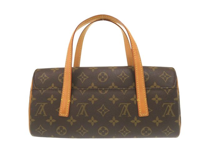 Borsa a mano Monogram Sonatine di Louis Vuitton Marrone Monogramma - vista 3
