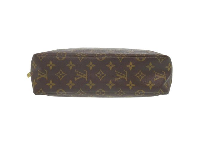 Borsa Clutch Monogram True Toilet 28 di Louis Vuitton Marrone Monogramma - vista 4