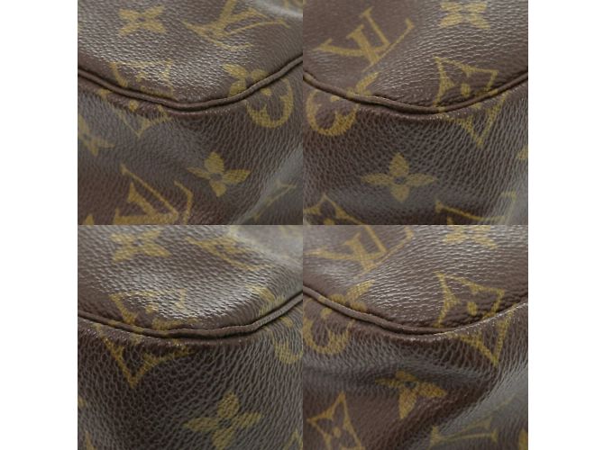 Borsa Clutch Monogram True Toilet 28 di Louis Vuitton Marrone Monogramma - vista 5