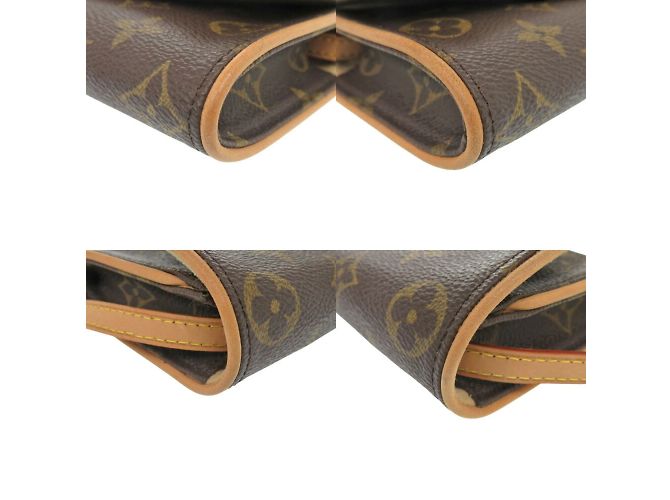 Borsa a spalla Pochette Twin PM Monogram Louis Vuitton Marrone Monogramma - vista 5