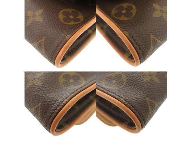 Borsa a spalla Pochette Twin PM Monogram Louis Vuitton Marrone Monogramma - vista 5