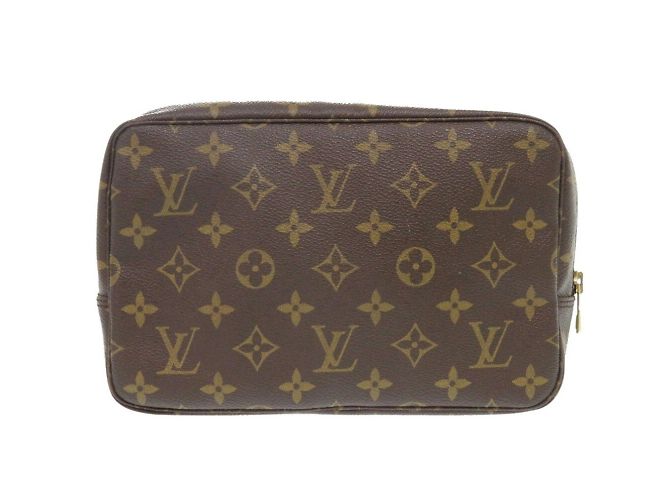 Pouch Monogram True Toilet 23 di Louis Vuitton Marrone Monogramma - vista 3