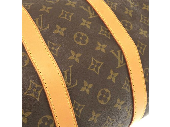 Borsa Boston Monogram Keepall 45 di Louis Vuitton Marrone Monogramma - vista 9
