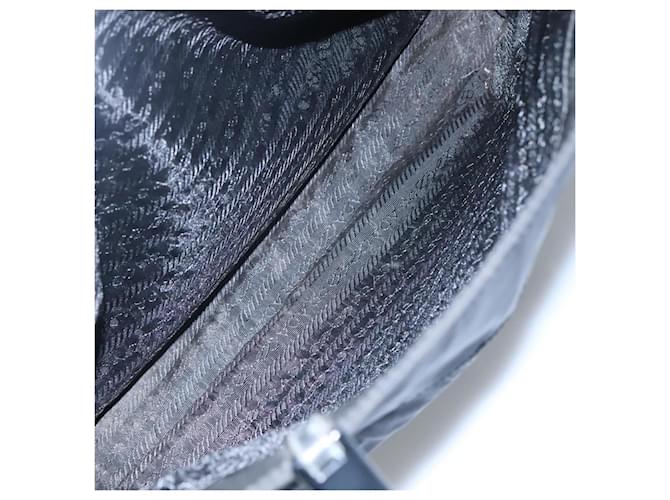 PRADA Borsa Tote Nylon Nera Auth ti2918 Nero - vista 23