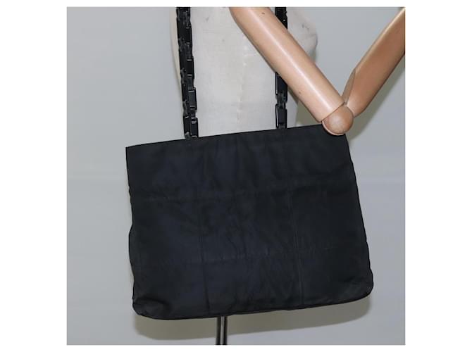 PRADA Borsa Tote Nylon Nera Auth ti2918 Nero - vista 25