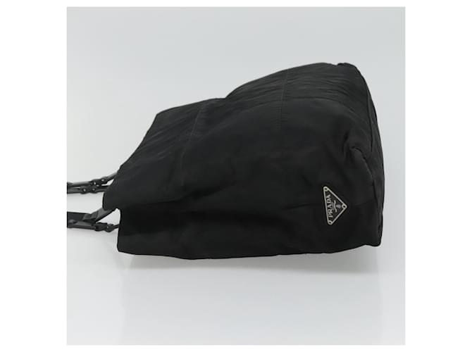 PRADA Borsa Tote Nylon Nera Auth ti2918 Nero - vista 4