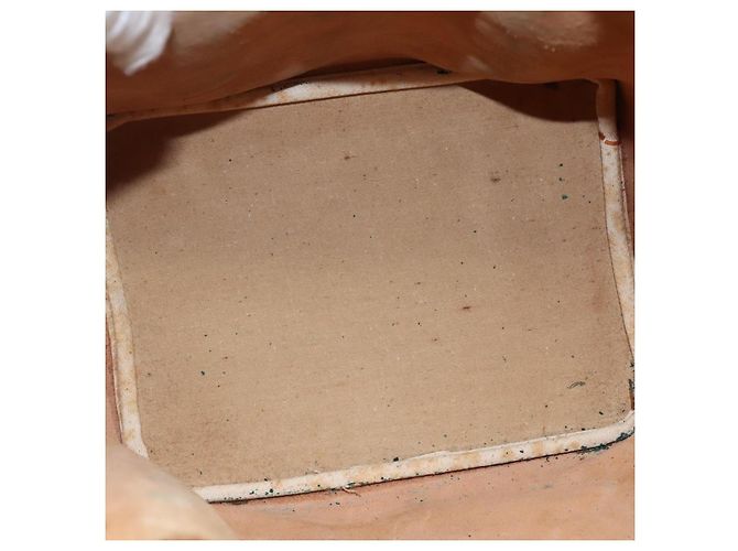 Noe LOUIS VUITTON Borsa a Spalla Petit Noé in Pelle Nomad Beige M85003 LV Auth KD147 - vista 11