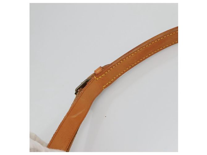 Noe LOUIS VUITTON Borsa a Spalla Petit Noé in Pelle Nomad Beige M85003 LV Auth KD147 - vista 8