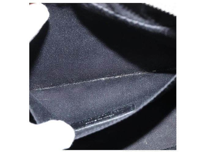 SAINT LAURENT Sac à bandoulière en cuir gris argent Auth ep7783 Marron Argenté - vue 20