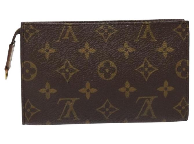 LOUIS VUITTON Monogram Bucket PM Bolsa de Accesorios LV Auth th5725 Monograma - vista 2