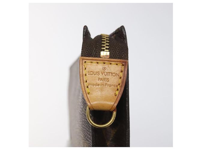 LOUIS VUITTON Monogram Bucket PM Bolsa de Accesorios LV Auth th5725 Monograma - vista 8