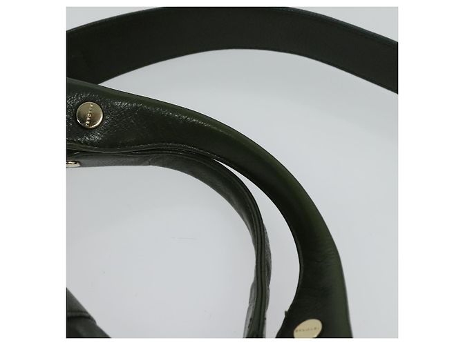 Bulgari Borsa a mano BVLGARI in pelle 2 vie verde Auth 113313 - vista 8