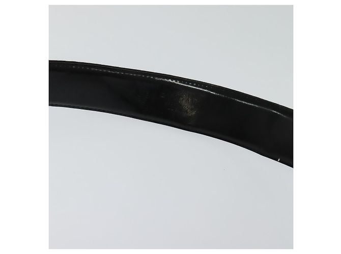 Bulgari Cintura BVLGARI in tela e pelle 33,5""-35,4"" nera Auth ar13234 Nero - vista 11