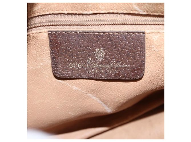Borsa a spalla GUCCI GG Supreme Web Sherry Line PVC Beige Rosso 89 02 032 Auth BA465 - vista 16