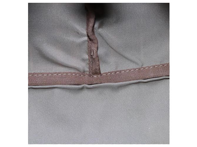 Burberry Nova Check Tote Bag aus Nylon in Beige mit blauer Etikette, silber authentisch bs23441 - Ansicht 18