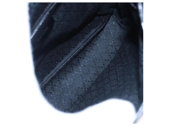 Zaino GUCCI Bamboo Pelle lucida Nera 003 2058 0030 Auth nb014 Nero - Ansicht 26