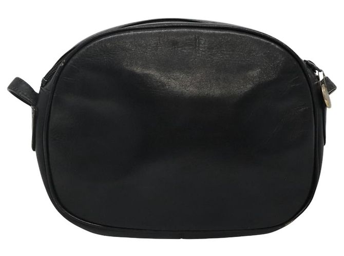 Borsa a Spalla Christian Dior in Pelle Blu Navy Oro Auth bs23532 D'oro - vista 3