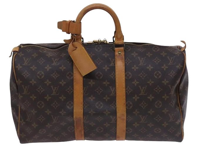 LOUIS VUITTON Monogram Keepall 45 Borsa Boston M41428 LV Auth EC160 Monogramma - vista 2