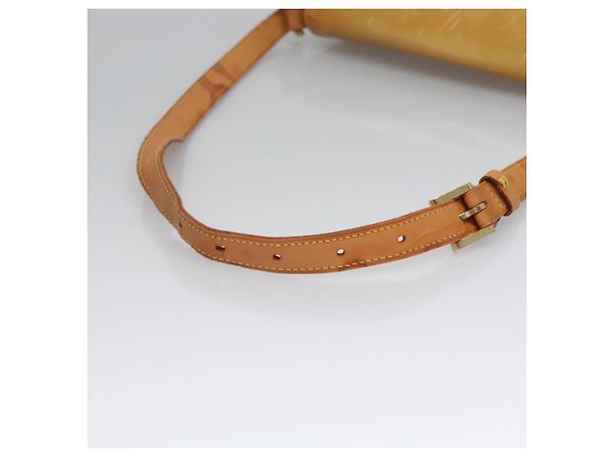 LOUIS VUITTON Borsa Thompson Street Monogram Vernis Beige M91301 LV Auth ti2814 - vista 7