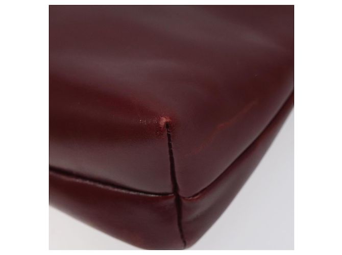 Borsa a spalla Salvatore Ferragamo in pelle rossa dorata Auth EC330 Rosso D'oro - vista 12
