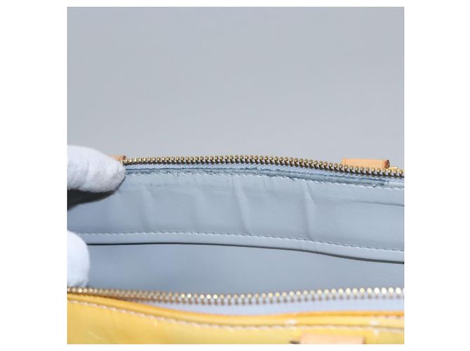 LOUIS VUITTON Monogram Vernis Columbus Tote Bag Grau M91028 LV Auth EC384 - Ansicht 18