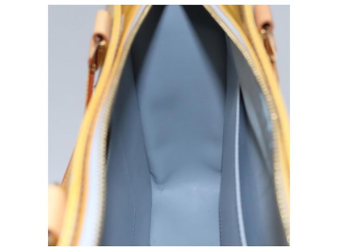 LOUIS VUITTON Monogram Vernis Columbus Tote Bag Grau M91028 LV Auth EC384 - Ansicht 20