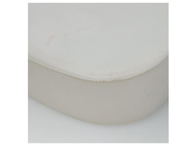Borsa a spalla in pelle bianca Salvatore Ferragamo Auth bs23066 Bianco - vista 10