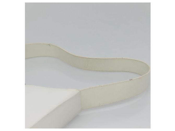 Borsa a spalla in pelle bianca Salvatore Ferragamo Auth bs23066 Bianco - vista 8