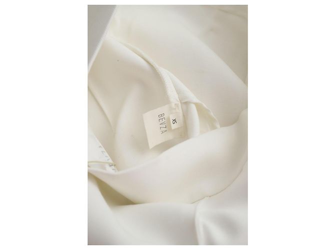 Autre Marque Pantalones de lana Blanco - vista 7