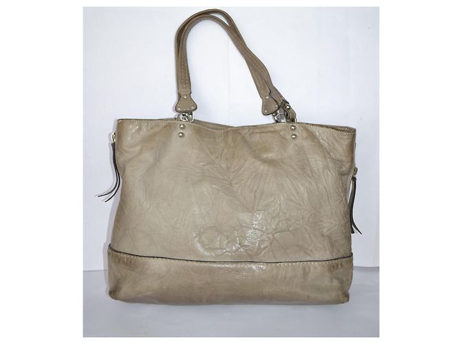 Borsa a spalla Fay in pelle kaki Cachi - vista 4
