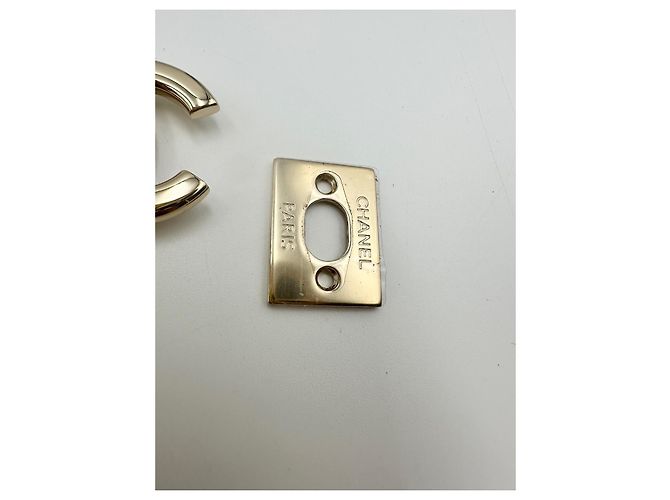 CHANEL CC Schnalle glänzend gold Golden - Ansicht 4