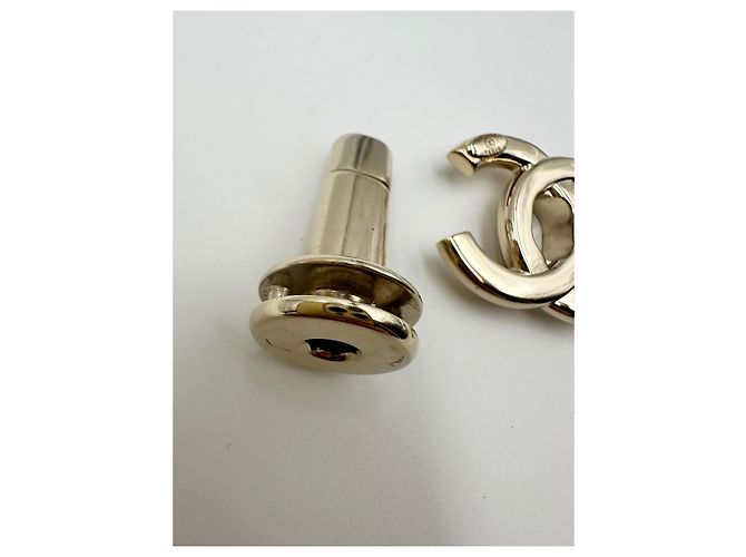 CHANEL CC Schnalle glänzend gold Golden - Ansicht 5