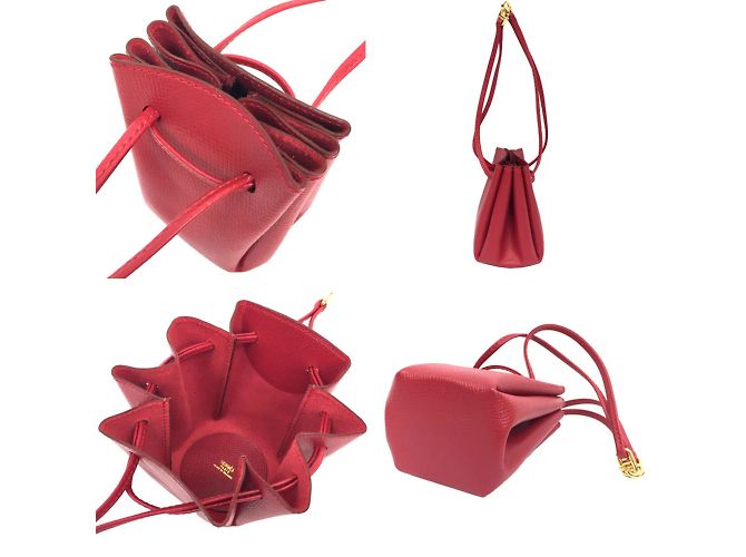 Hermès Hermes Vespa Multi-Case Tasche Rot - Ansicht 2