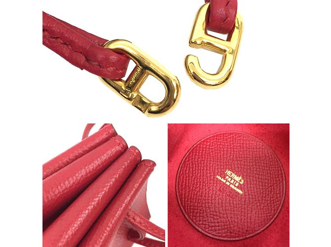 Hermès Hermes Vespa Multi-Case Tasche Rot - Ansicht 3