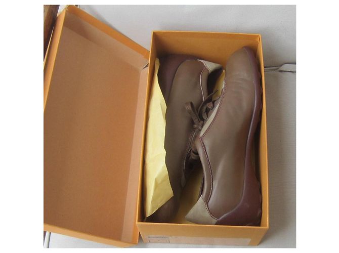 Scarpe da golf Tod's in pelle taupe - vista 6