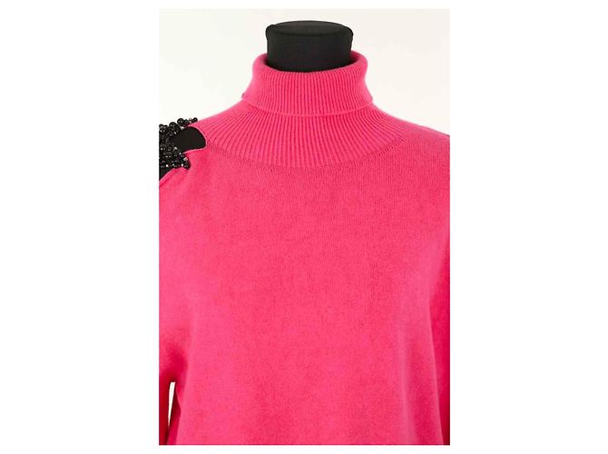 Autre Marque Ermanno Firenze Kleid Rosa Polyamid Pink - Ansicht 2