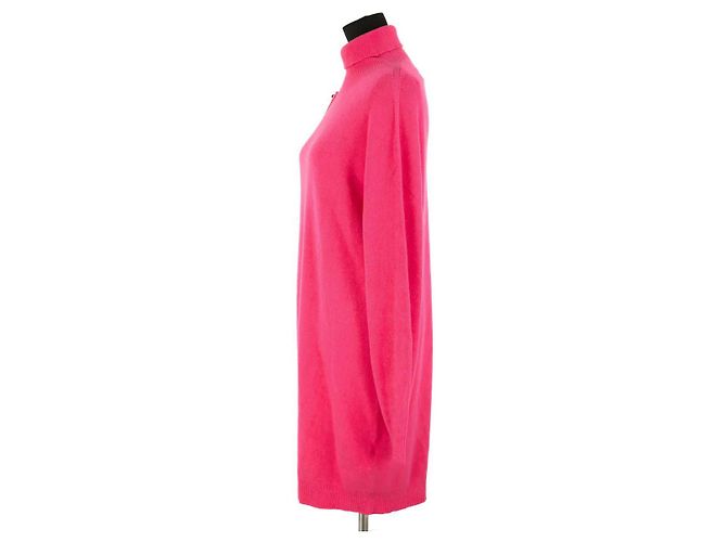 Autre Marque Ermanno Firenze Kleid Rosa Polyamid Pink - Ansicht 3