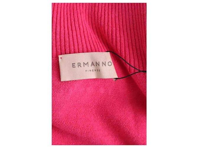 Autre Marque Ermanno Firenze Kleid Rosa Polyamid Pink - Ansicht 5