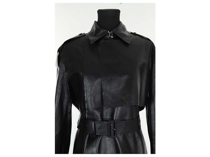 Mackage Gabardina de cuero Negro - vista 2