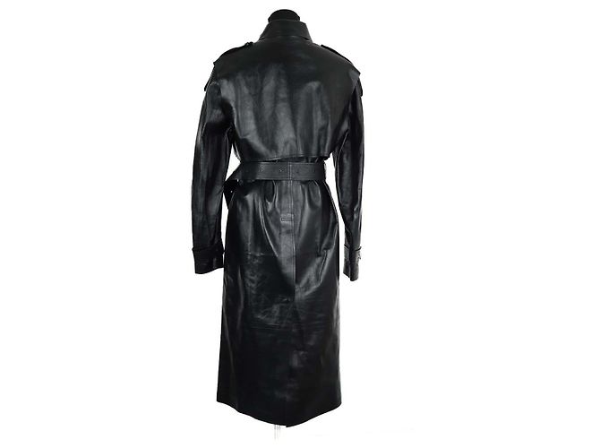 Mackage Gabardina de cuero Negro - vista 4